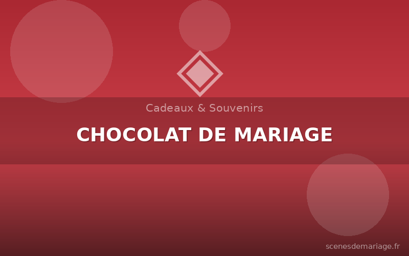 CHOCOLAT DE MARIAGE