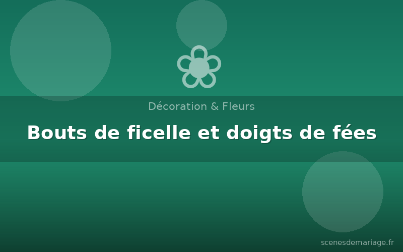Bouts de ficelle et doigts de fées