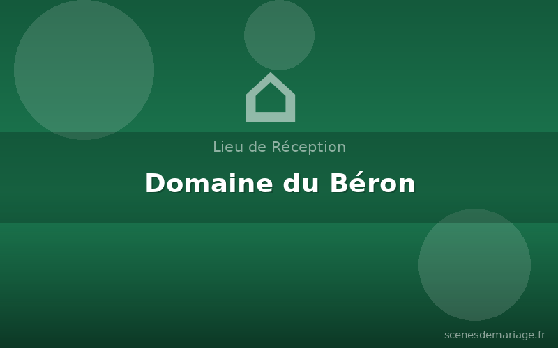 Domaine du Béron