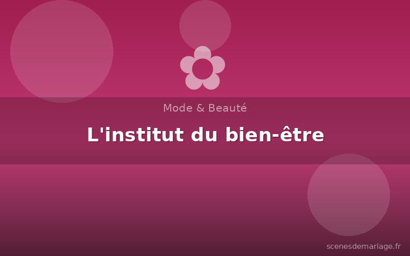 L'institut du bien-être