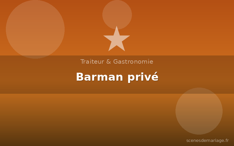 Barman privé