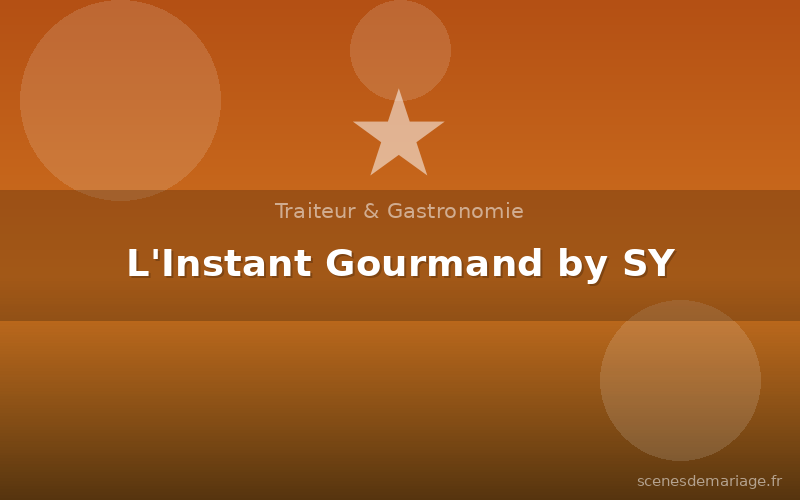L'Instant Gourmand by SY