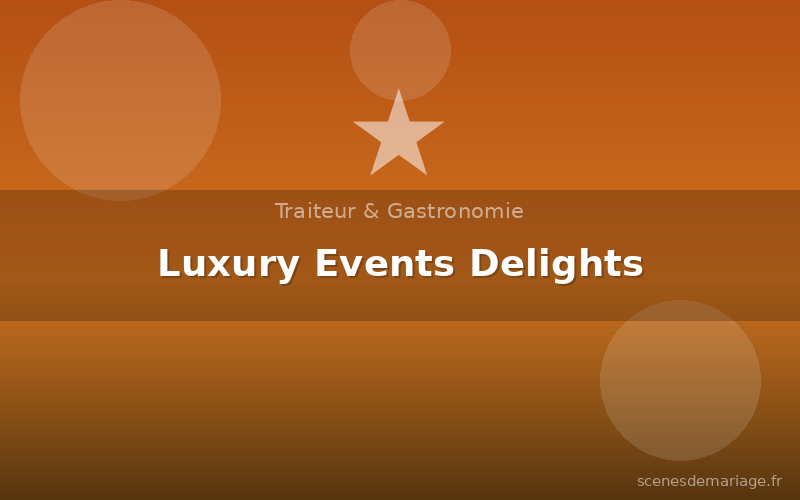Luxury Events Delights