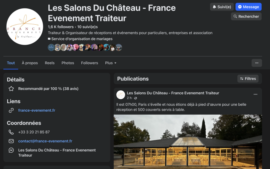 Les Salons du Château - France Evénement