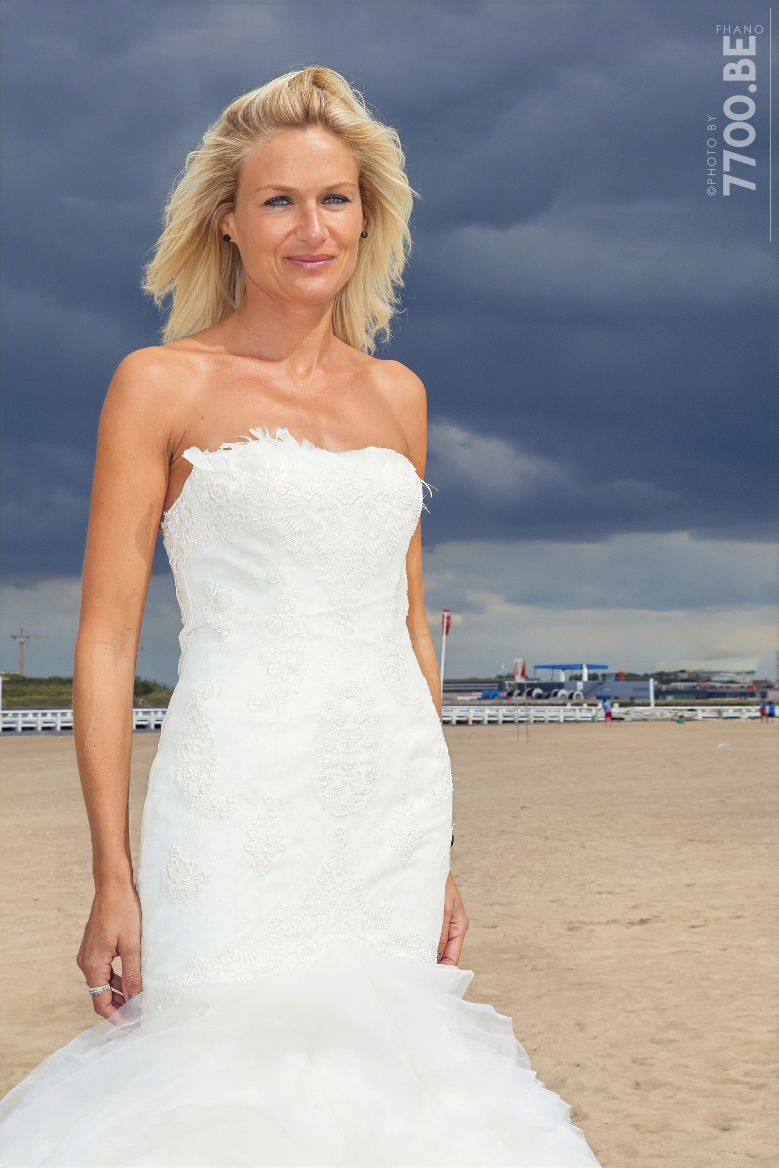 Séance photos Trash the Dress à la mer — Ostende — photo 4