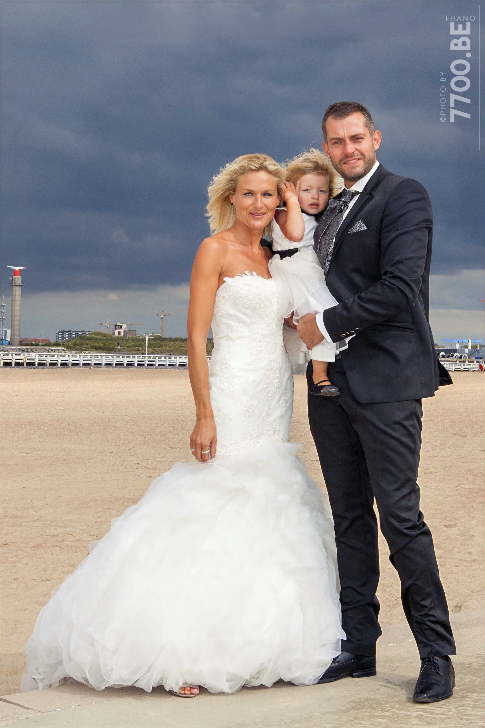 Séance photos Trash the Dress à la mer — Ostende — photo 5