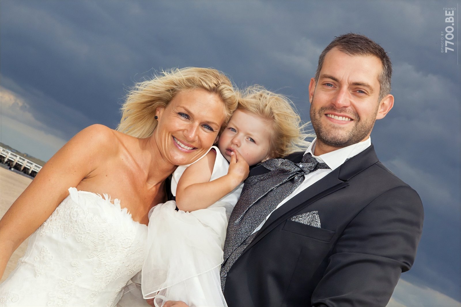 Séance photos Trash the Dress à la mer — Ostende — photo 6
