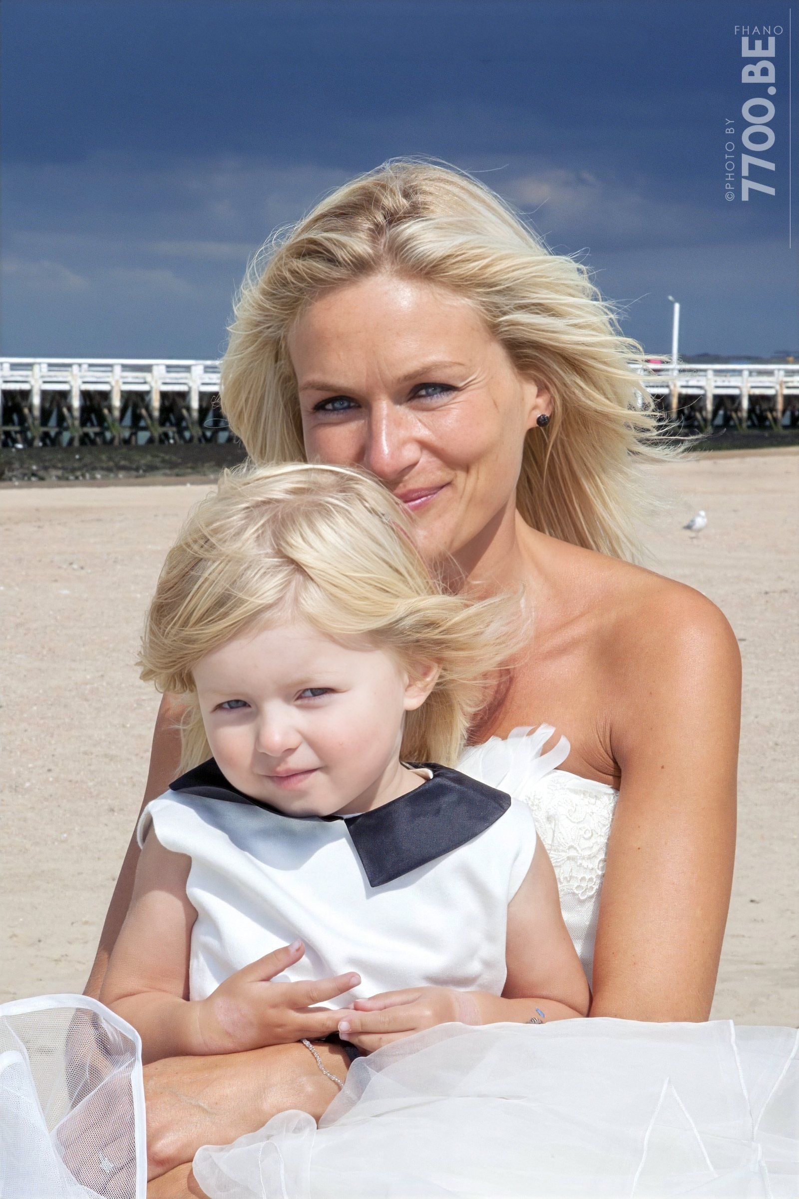 Séance photos Trash the Dress à la mer — Ostende — photo 7
