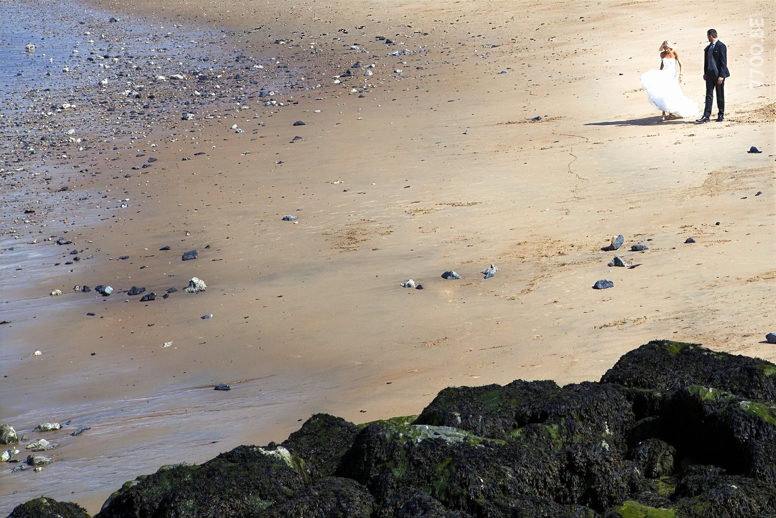 Séance photos Trash the Dress à la mer — Ostende — photo 11