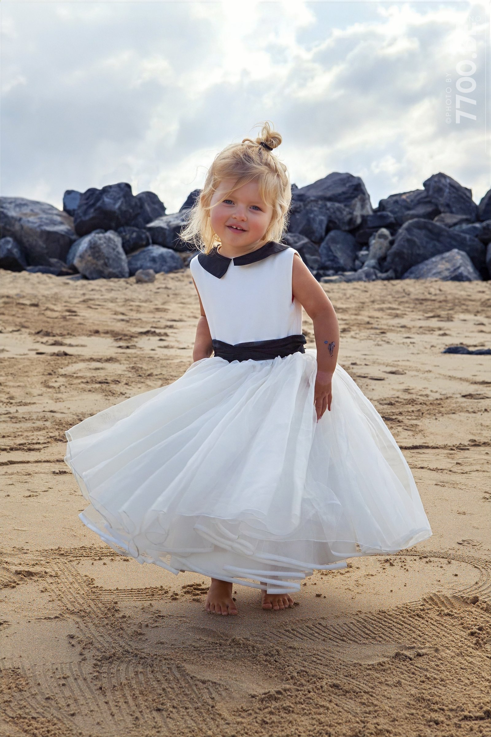 Séance photos Trash the Dress à la mer — Ostende — photo 17