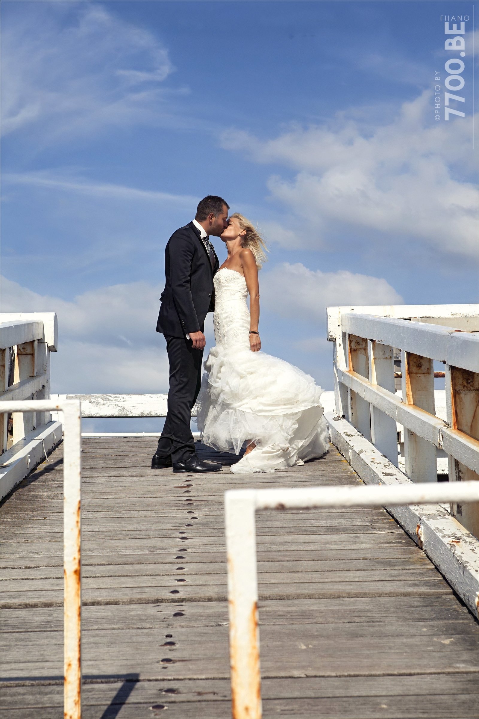 Séance photos Trash the Dress à la mer — Ostende — photo 29