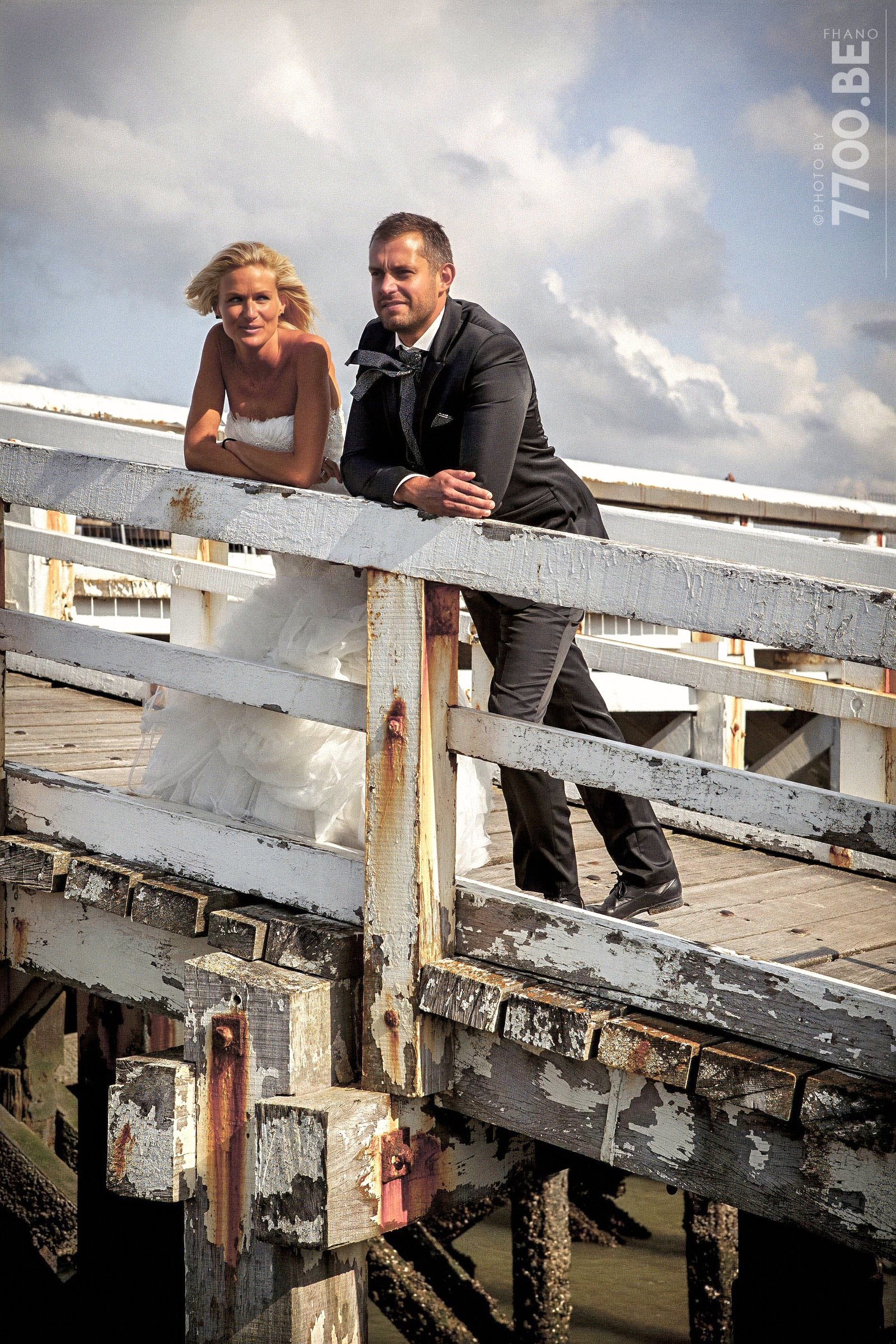Séance photos Trash the Dress à la mer — Ostende — photo 30