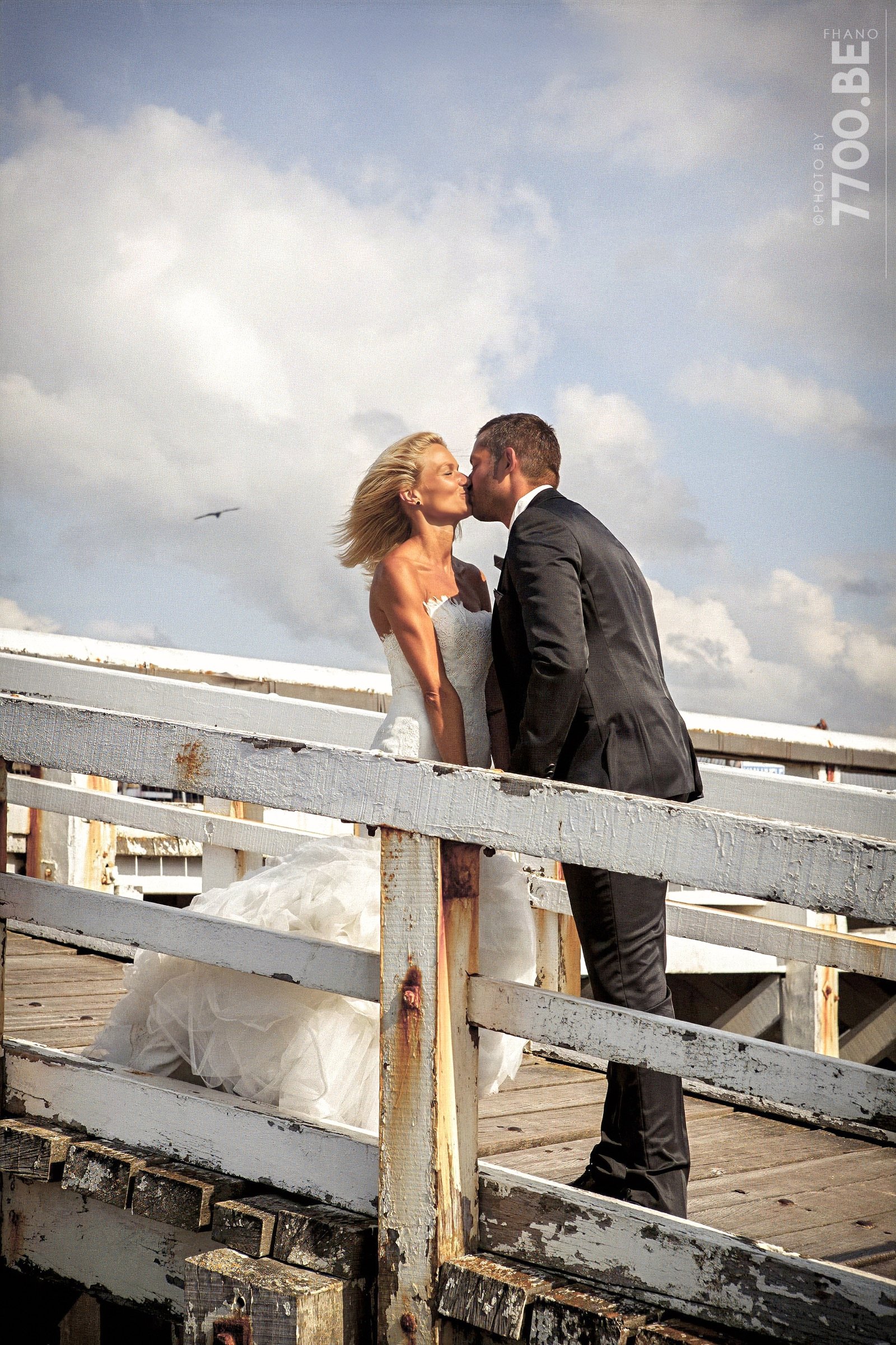 Séance photos Trash the Dress à la mer — Ostende — photo 32