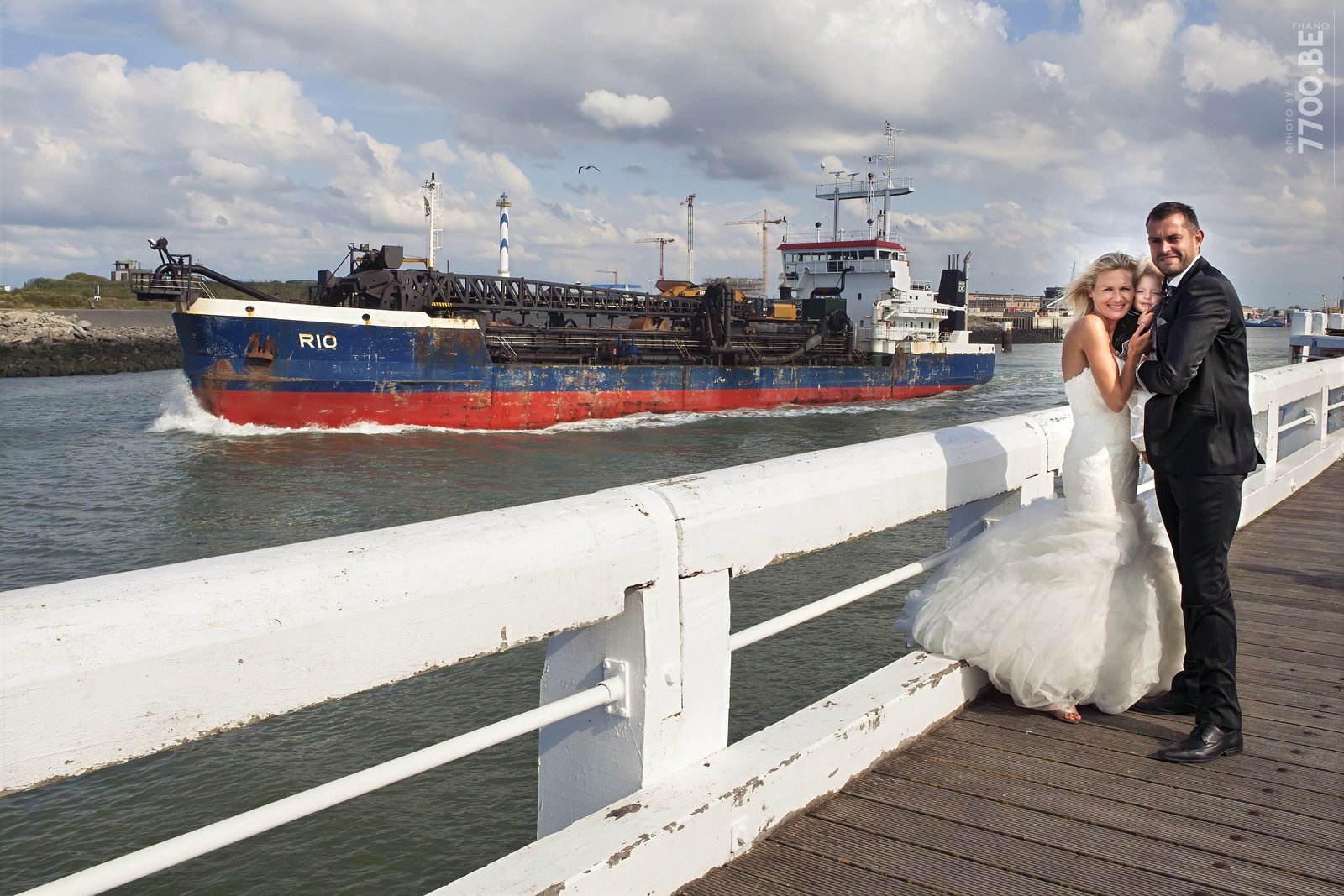 Séance photos Trash the Dress à la mer — Ostende — photo 36